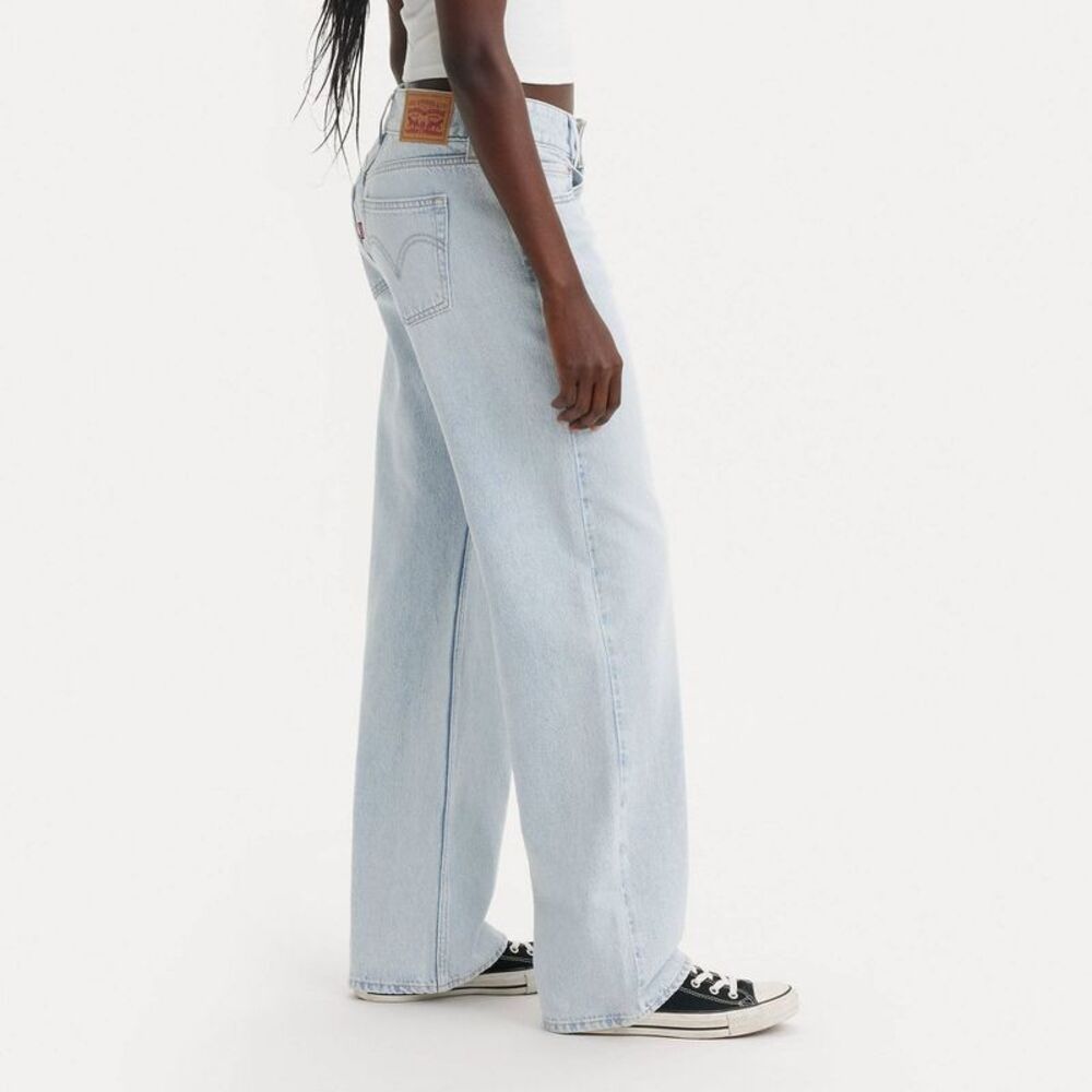 Levi's -  Women's Low-Rise Superlow Loose Jeans - Abr Abraided Art - Picture 2 of 3